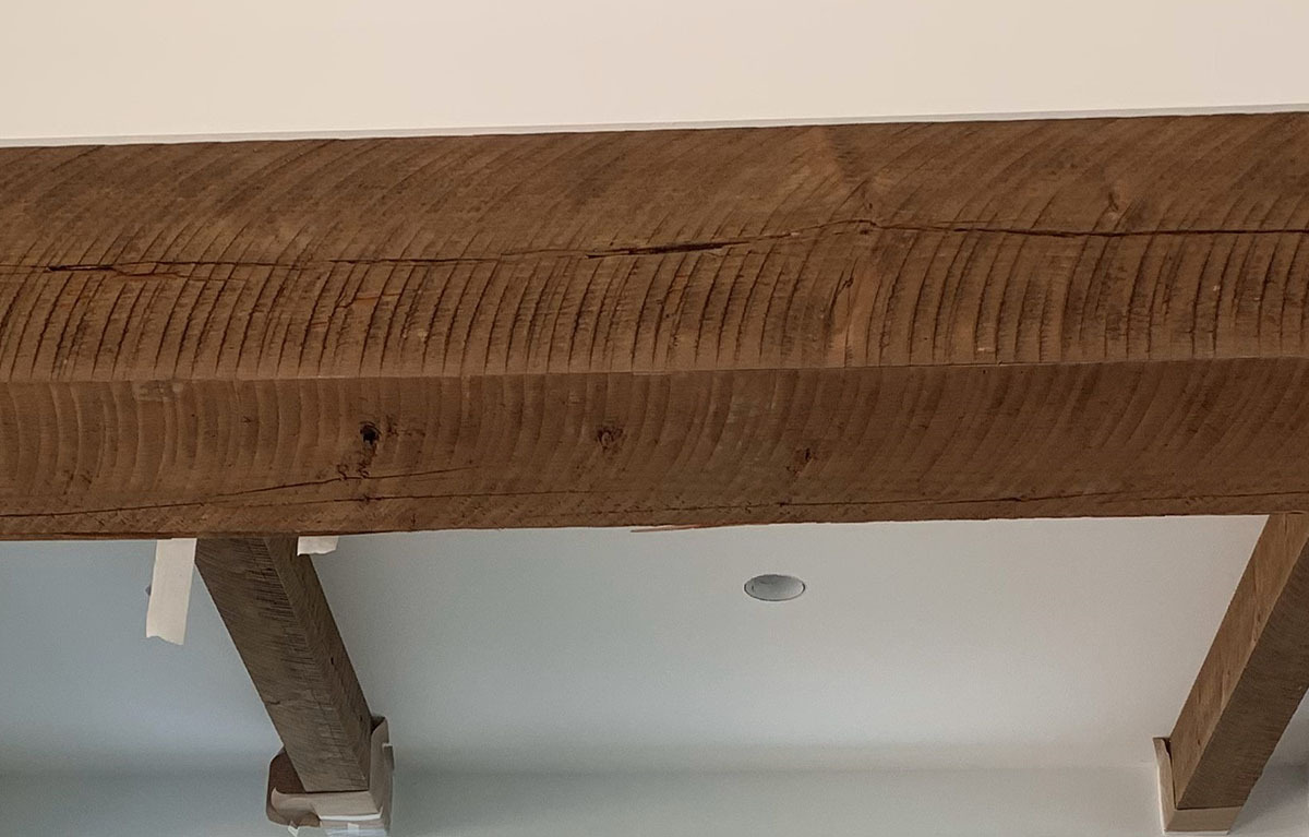 Engineered Circle Sawn Box Beam Reclaimed Douglas Fir