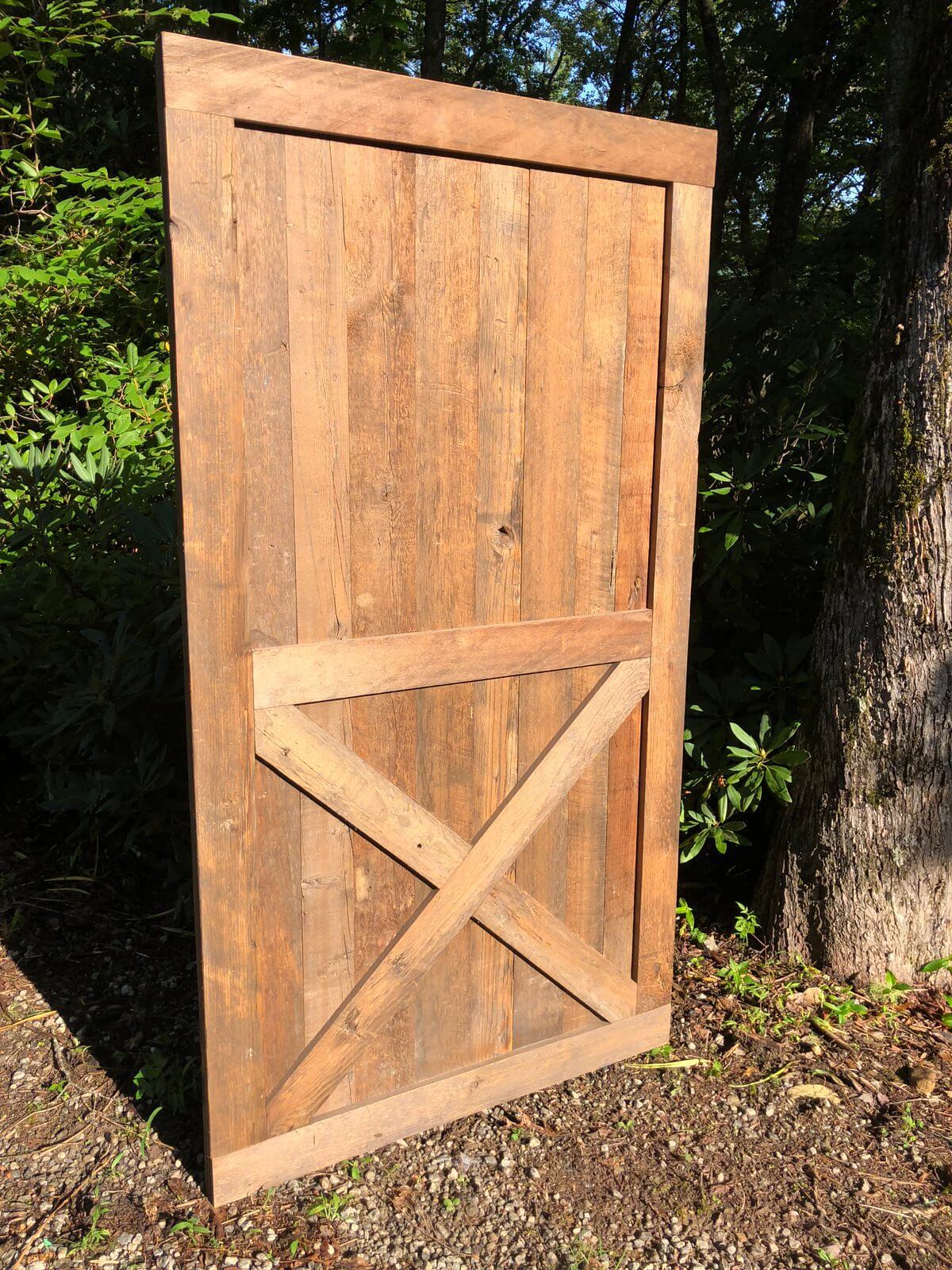 Rustic Georgia Pine Barn Door Grasse
