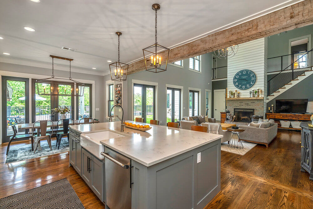 Hand Hewn Hardwood Solid Beam Header by Galt Innovations