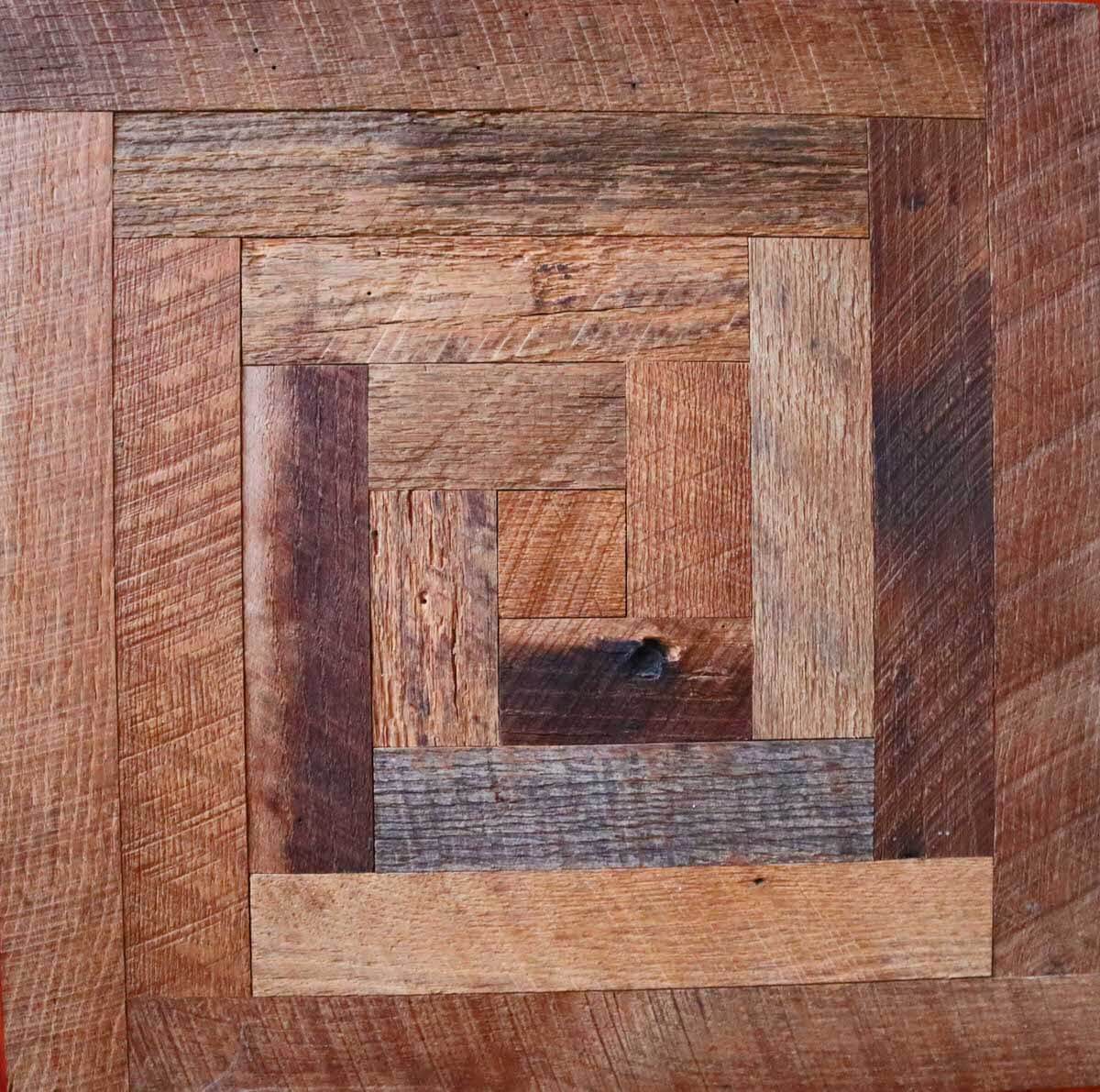 Spiral Square Engineered Tile