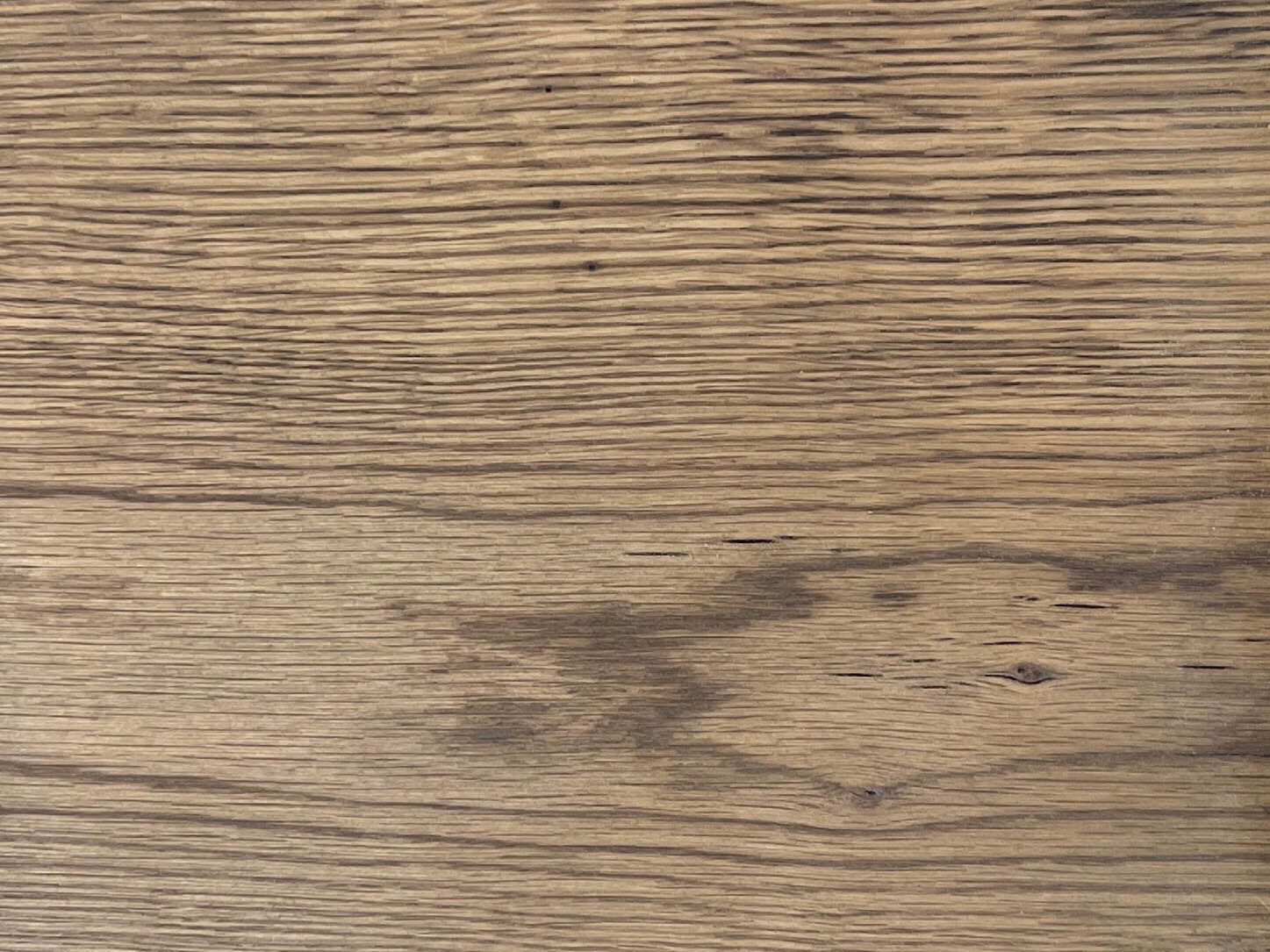 Taupe box beam finish by Whole Log Reclaimed