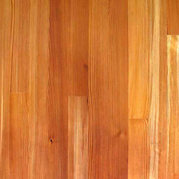 Engineered heart pine flooring swatch.