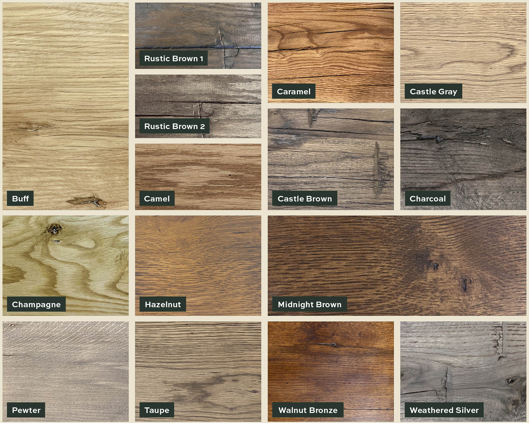 Box Beam Textures and Finishes