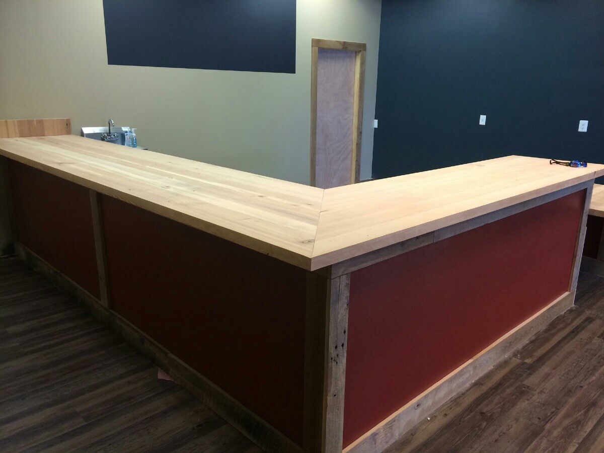 Carolina vapor mill unfinished counter tops, greenville sc