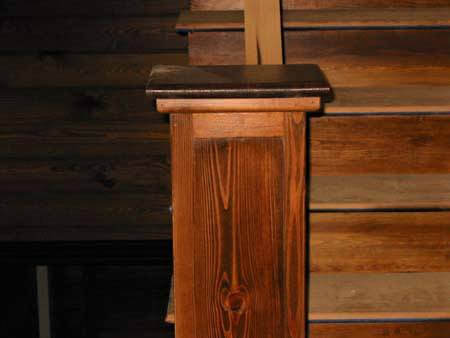 heart-pine-stair-post