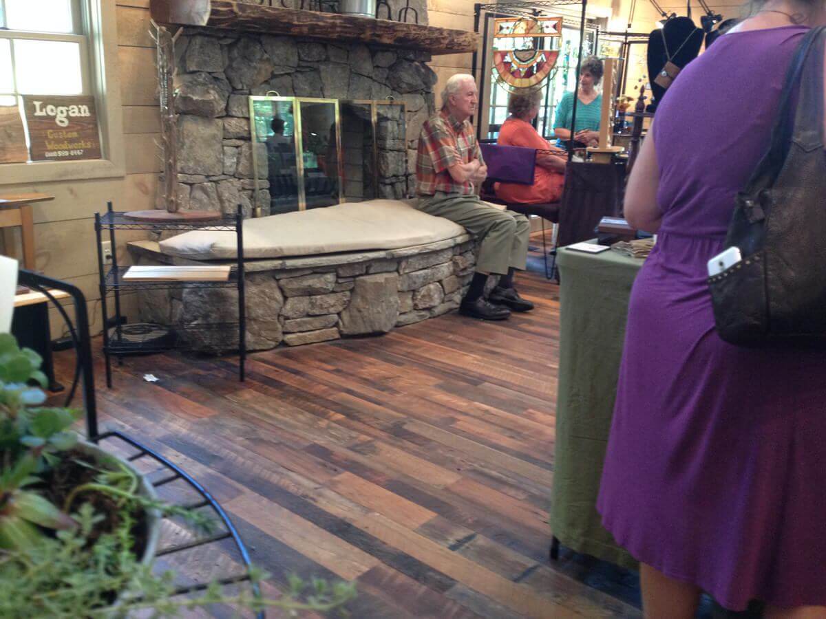 Reclaimed hdwd floor tiggs pond near greenville sc