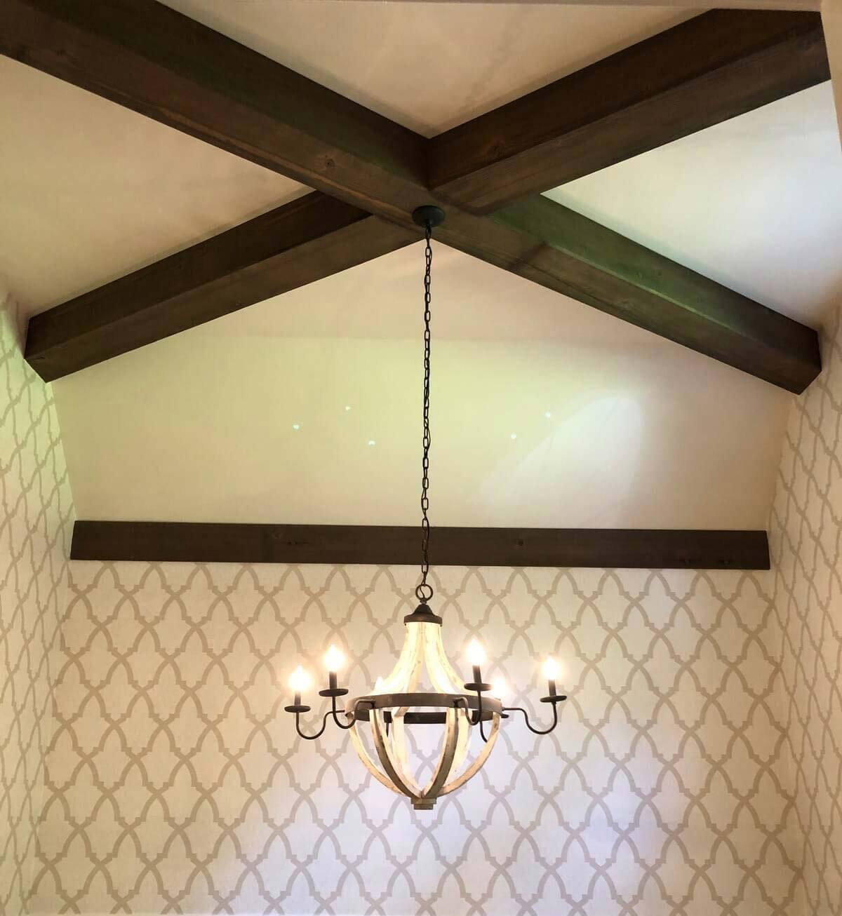 Engineered smooth wood box beam from Brazilian Douglas Fir.